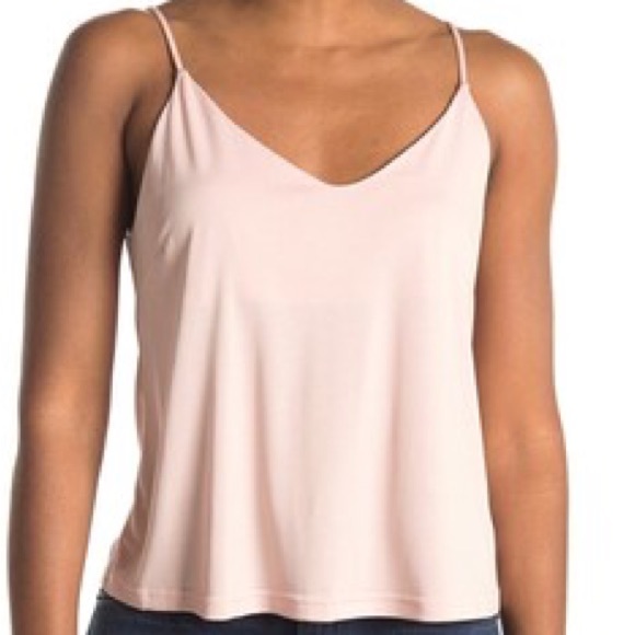 🌟5 for $25🌟 NWOT Double V Camisole in Pink Smoke - Picture 1 of 8